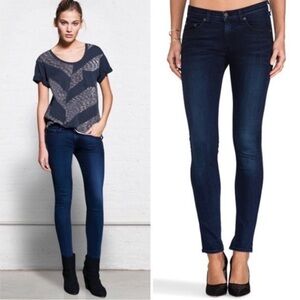 Rag & Bone Skinny Coronado Raw Hem Jeans